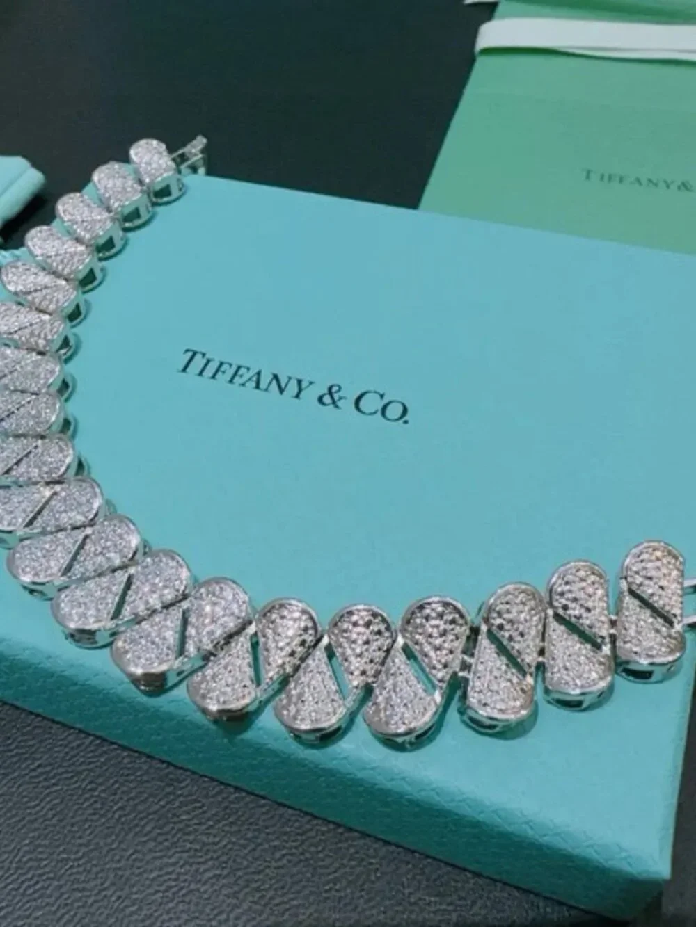 Tiffany & Co. Commemorative Edition Marquise-Cut Bracelet